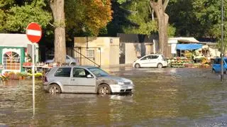 Awaria wodociągowa przy Powązkowskiej