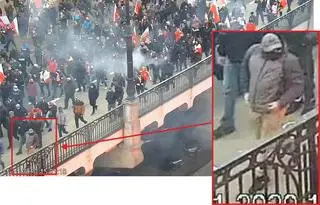 Policja publikuje zdjęcia osób, które mogą mieć związek z podpaleniem mieszkania