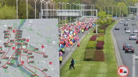 Biegacze przejmują ulice. Maraton na nowej trasie