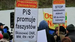 Demonstracja "NIE dla rasistowskiej przemocy"