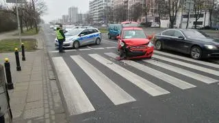 Wypadek na Grójeckiej