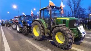 Protest rolników w Warszawie