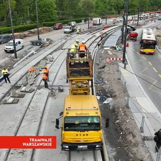 Budowa linii tramwajowej na dolnym Mokotowie