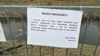 Deweloper zrzuca wodę do Kanału Wystawowego