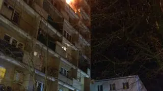 Pożar przy Słowackiego