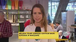 Plan Melanii Trump w Warszawie dopięty na ostatni guzik