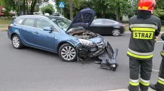 Zderzenie na Broniewskiego