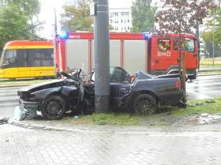 Wypadek w alei "Solidarności"