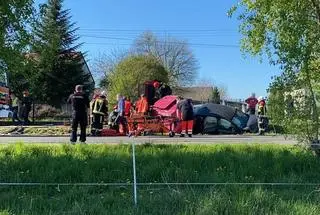 Wypadek w miejscowości Skrzeszew