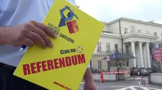 Podpisy pod referendum zbierano przez kilka tygodni