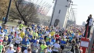 Start IX. Półmaratonu Warszawskiego