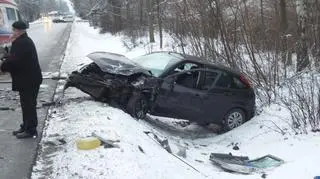 Wypadek na Szosie Lubelskiej