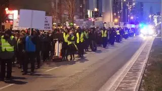 Protest mieszkańców Wesołej i Sulejówka