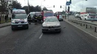 Kierowca BMW potrącił piesze 