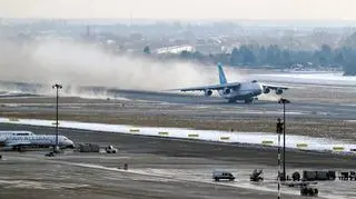 An-124 w Warszawie / fot. Lotniskoch Chopina