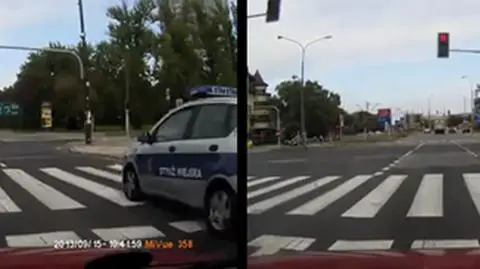 "Strażnicy olali sygnalizację". Policja: Koledzy się nie popisali