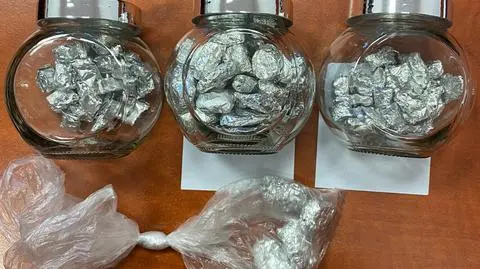 Weszli do mieszkania 26-latka, znaleźli prawie pół kilograma narkotyków