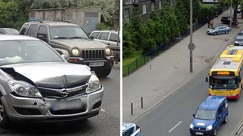 Autokar zderzył się z dwoma samochodami