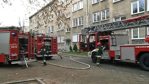 Pożar na Grochowie - fot. Marcin Gula/tvnwarszawa.pl