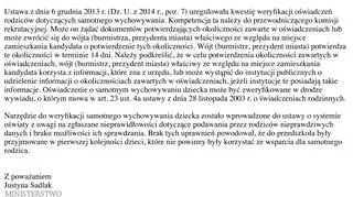 Przepisy odnoszące się do weryfikacji wniosków o przyjęcie do przedszkola 