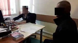 Mężczyzna zatrzymany przez policjantów