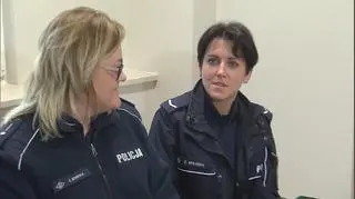 Policjantki o zdarzeniu 