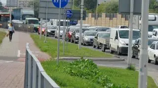 Wypadek na Wale Miedzeszyńskim