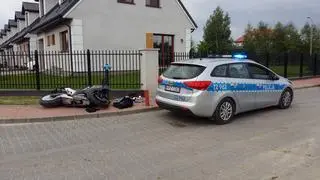 Wypadek w miejscowości Kręczki