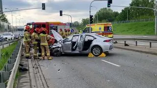 Wypadek na Wale Miedzeszyński