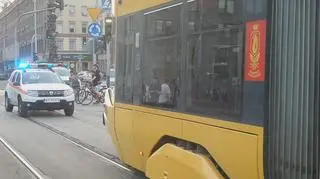 Tramwaje stanęły w Alejach Jerozolimskich 