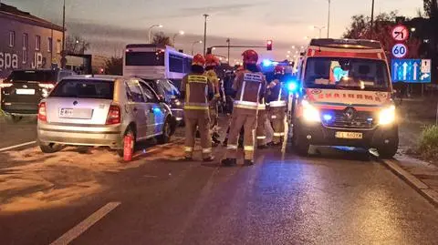 Zderzenie z udziałem pijanego kierowcy. Policja: badanie wykazało cztery promile
