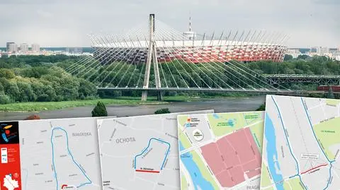 Remonty drogowców i koncert na Narodowym