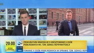 Sąd rozpatruje wnioski o areszt