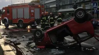 Zderzenie na Powązkowskiej 