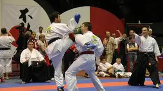 Karate fudokan to widowiskowa forma walki