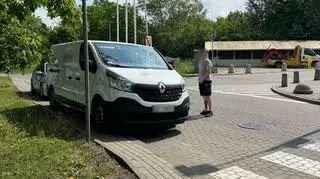 Kierowca został zatrzymany przez policję