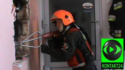 Gasił pożar w Wólce Kosowskiej, przysłał nagranie z akcji