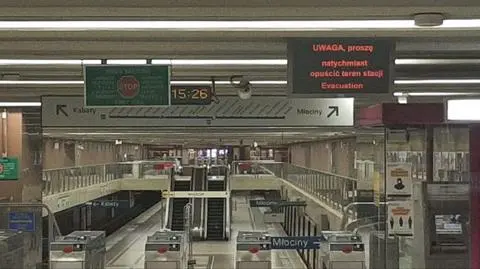 "Osoby postronne weszły do tunelu metra"