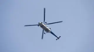 Helikopter w okolicy hotelu Marriott