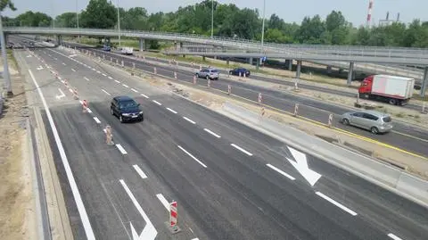 Wisłostrada otwarta dobę wcześniej. Ruch do centrum dwoma pasami