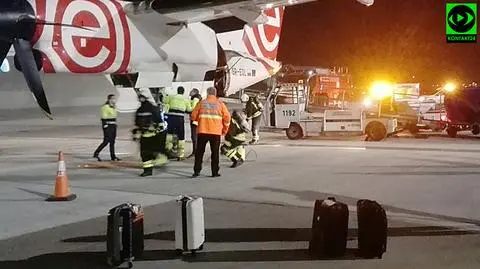 Bombardier zawrócił do Warszawy. "Problem z klapami"