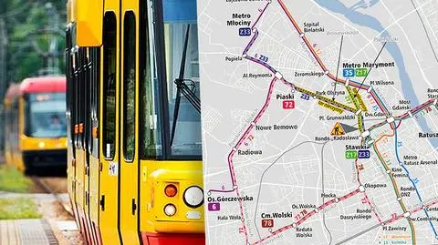 Weekend bez tramwajów na Żoliborzu