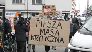 Piesza Masa Krytyczna w Warszawie 