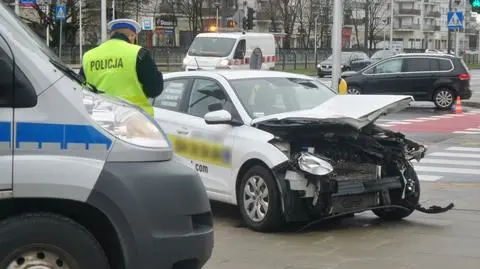 Zderzenie z udziałem nauki jazdy