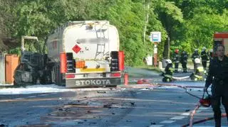 Wypadek na Szosie Lubelskiej