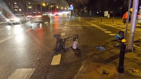 Potrącenie matki i dziecka na Żoliborzu