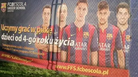 "Nie" dla szkółki Barcelony. Wymówiono jej umowę na teren