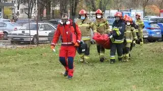 Śmigłowiec LPR lądował na pasie zieleni 