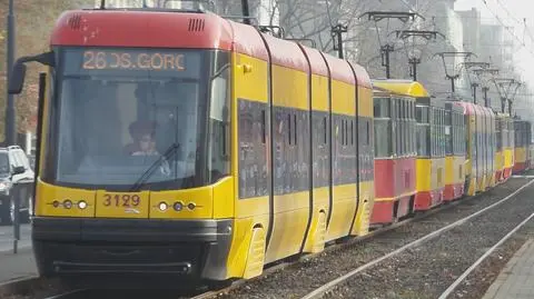 Zepsuta ósemka. Korek tramwajowy na Grochowskiej