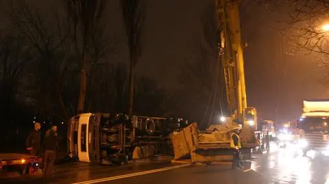 Ciężarówka blokowała Wybrzeże Helskie